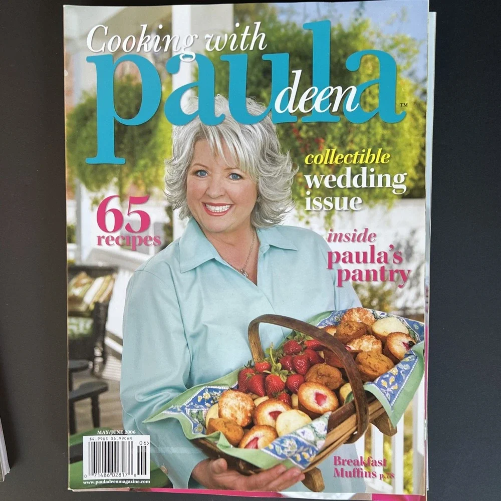 COOKING WITH PAULA DEEN Magazines Set x9 Back Issues 2006-2011 Recipes
